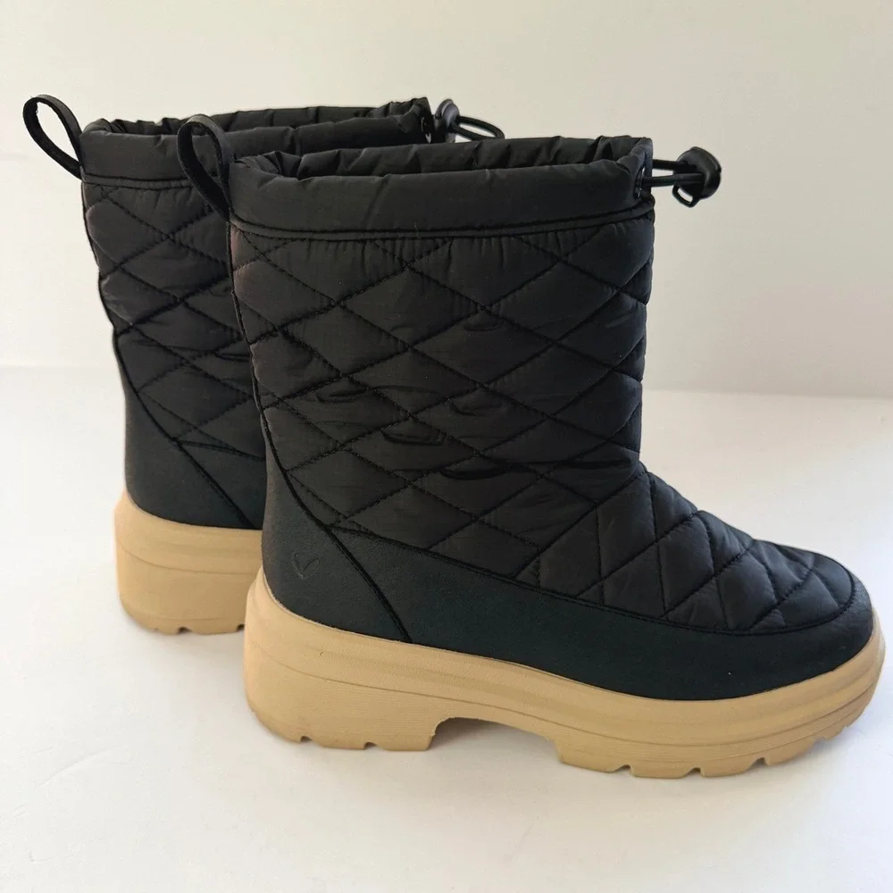 Vivaia Theo Quilted Waterproof PufferTherm Mid-Calf Boots Womens 6.5 EU 37 Warm